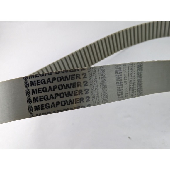 Megadyne Megapower 2 50AT10/1360 Polyurethane Metric Timing Belt AT10-1360-50 - Picture 1 of 4